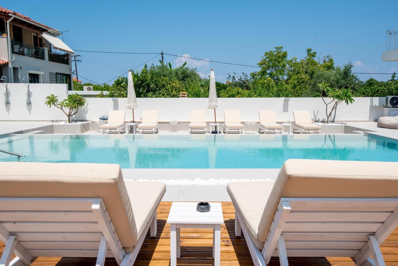 Ennea Suites-Earth Suite Flámbouras Exteriör bild